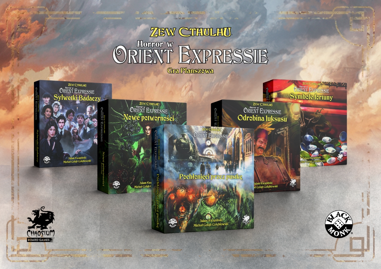 Prezentacja dodatków do gry Horror w Orient Expressie